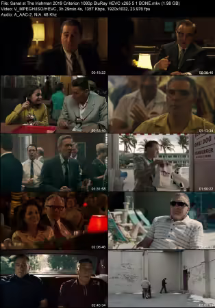 The Irishman 2019 Criterion 1080p BluRay HEVC x265 5.1 BONE