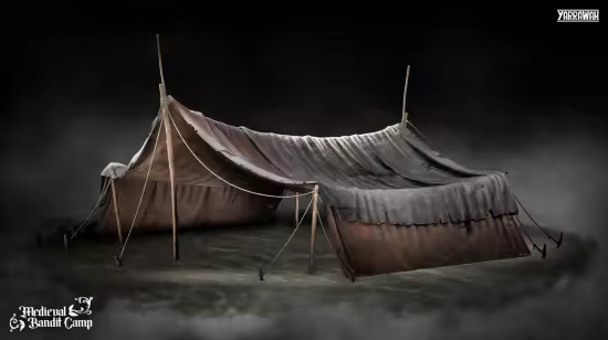Unreal Engine Marketplace - Medieval Props Vol. 2 - Tents (5.4+)