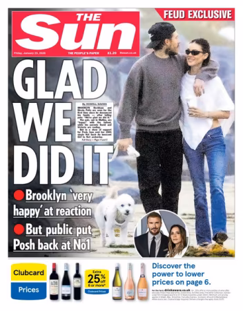 The Sun UK - January 23, 2026