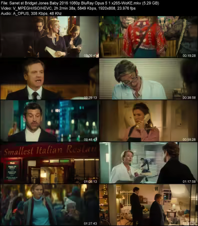 Bridget Jones Baby 2016 1080p BluRay Opus 5.1 x265-WoKE