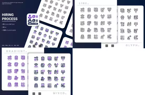 EE - Hiring Process Icon Pack JUSNWFK