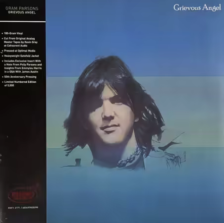 Gram Parsons - Grievous Angel (Remastered) (1974/2024) (Vinyl Hi-Res)