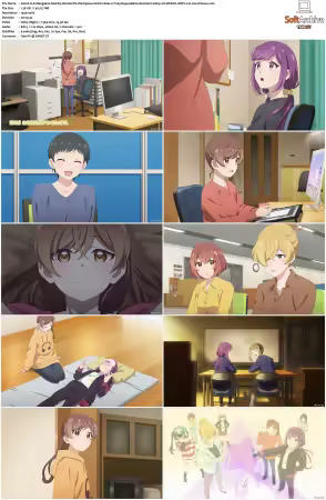 A Mangakas Weirdly Wonderful Workplace S01 1080p CR WEB-DL DDP2.0 H264-Kitsune