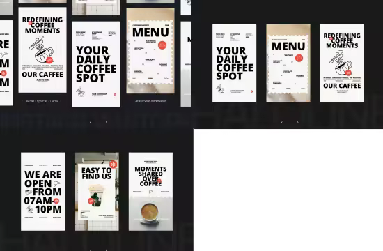 EE - Cream Orange Modern Coffee Shop Information 001 73R34NG