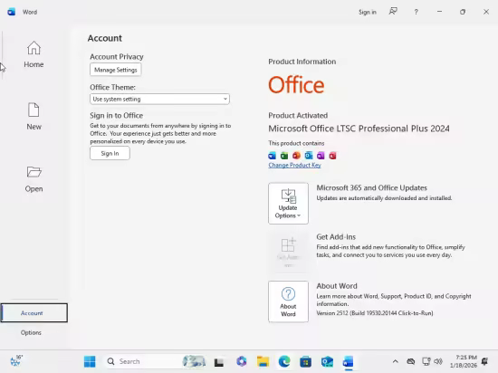 Windows 11 Aio 16in1 25H2 Build 26200.7623 (No TPM Required) With Office 2024 Pro Plus Multilingual Preactivated January 2026