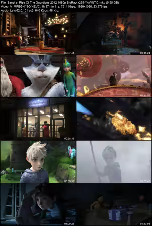 Rise Of The Guardians 2012 1080p BluRay x265-YAWNTiC