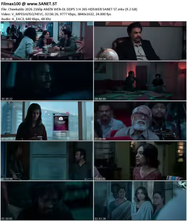 Cheekatilo 2026 2160p AMZN WEB-DL DDP5 1 H 265-HDSWEB