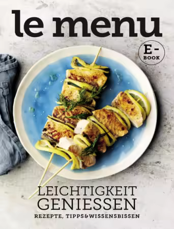 le menu Spezial - Leichtigkeit Geniessen 2026