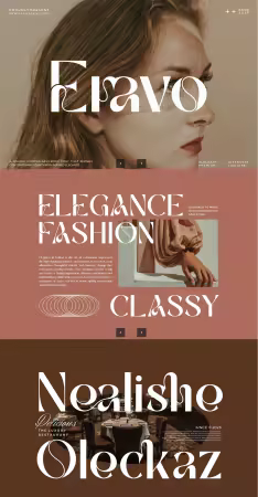 EE - Eravo || Modern Classy Decorative Font UJWZNCZ