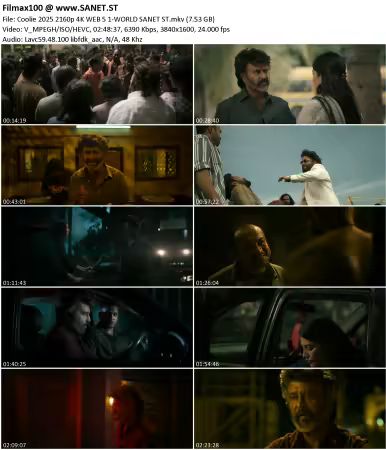 Coolie 2025 2160p 4K WEB 5 1-WORLD