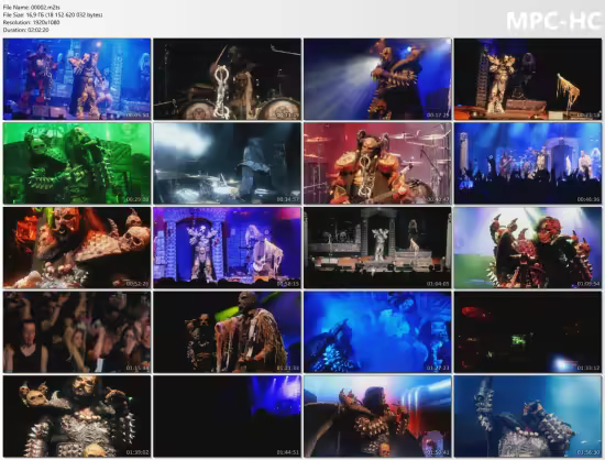 Lordi - Recordead Live - Sextourcism In Z7 (2019) Blu-ray