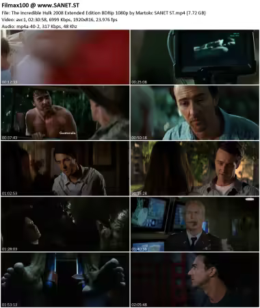 The Incredible Hulk 2008 Extended Edition BDRip 1080p by Martokc