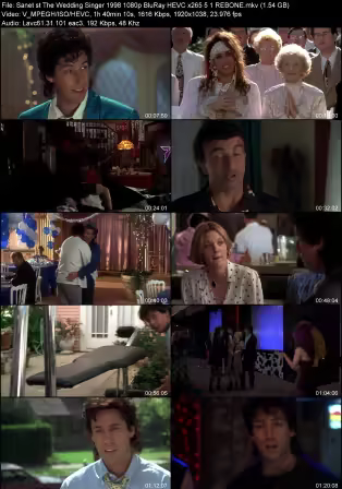 The Wedding Singer 1998 1080p BluRay HEVC x265 5.1 REBONE