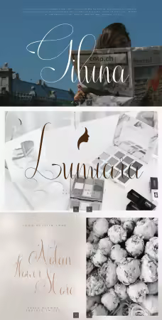 EE - Giluna - Handwritten Font 96WB7PJ