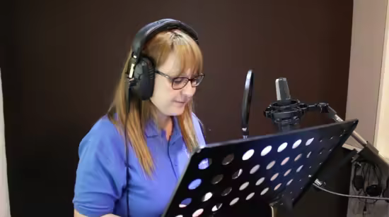 Voice Over: from Learning to Earning