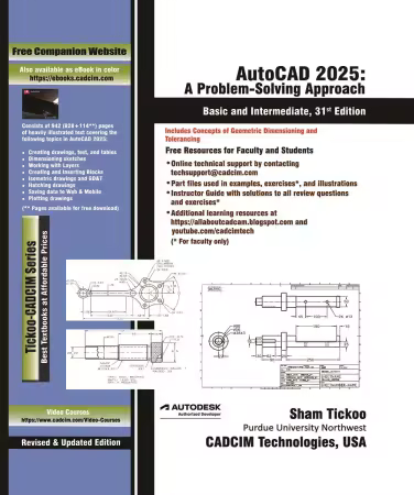 AutoCAD 2025: A Problem-Solving Approach, Basic and Intermediate, 31st Edition