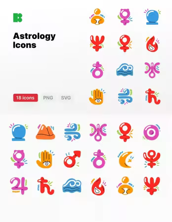EE - Astrology Icons D7PF3CC