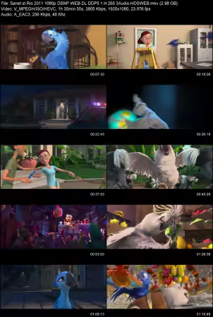 Rio 2011 1080p DSNP WEB-DL DDP 5.1 H265 3Audio-HDSWEB