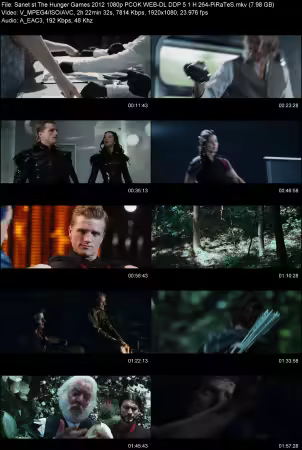 The Hunger Games 2012 1080p PCOK WEB-DL DDP 5.1 H264-PiRaTeS