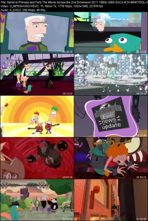 Phineas and Ferb The Movie Across the 2nd Dimension 2011 1080p H265 EAC3 6CH-MNKYDDL