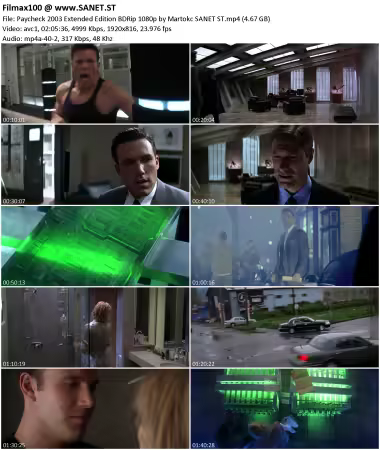 Paycheck 2003 Extended Edition BDRip 1080p by Martokc
