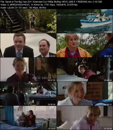 The Big Year 2011 Extended Cut 1080p BluRay HEVC x265 5.1 REBONE