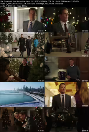 A Kiss Before Christmas 2021 1080p WEBRip DDP 2.0 10bit H265-iVy