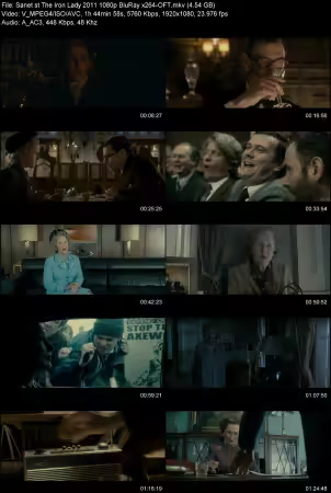The Iron Lady 2011 1080p BluRay x264-OFT