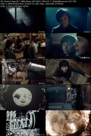 Hugo 2011 1080p Bluray x265 HEVC 10bit AAC 7.1 BolshoiBooze