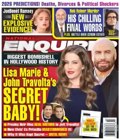 National Enquirer - January 12, 2026 (True PDF)