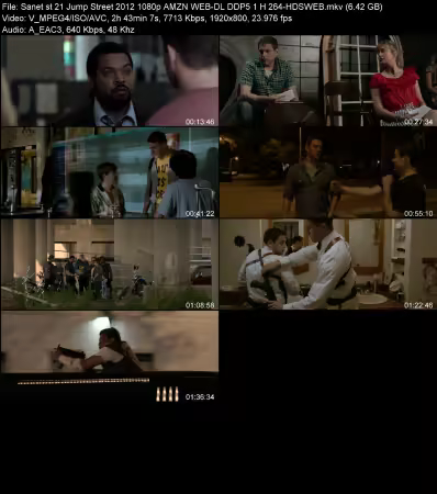 21 Jump Street 2012 1080p AMZN WEB-DL DDP 5.1 H264-HDSWEB