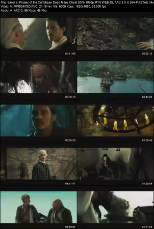 Pirates of the Caribbean Dead Mans Chest 2006 1080p MY5 WEB-DL AAC 2.0 H264-PiRaTeS
