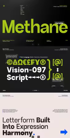 EE - Methane - Typeface System V53TF8Q