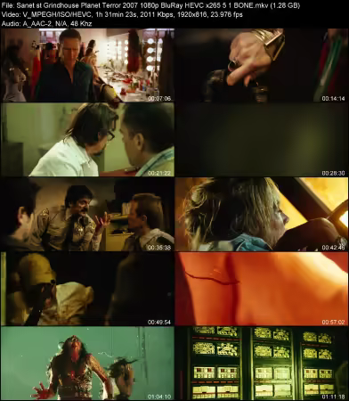 Grindhouse Planet Terror 2007 1080p BluRay HEVC x265 5.1 BONE