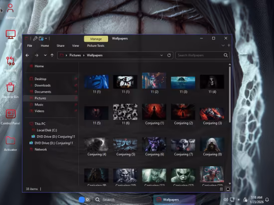 Windows 11 Pro Super Lite 25H2 Build 26200.7462 Conjuring 11