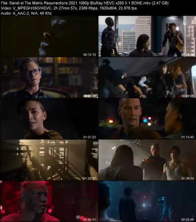 The Matrix Resurrections 2021 1080p BluRay HEVC x265 5.1 BONE