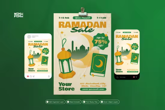 EE - Ramadan Sale - Flyer Set BV8CJ7Y