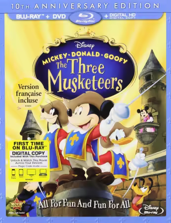 Mickey Donald Goofy The Three Musketeers 2004 720P WEBRIP XVID AC3-MAJESTiC
