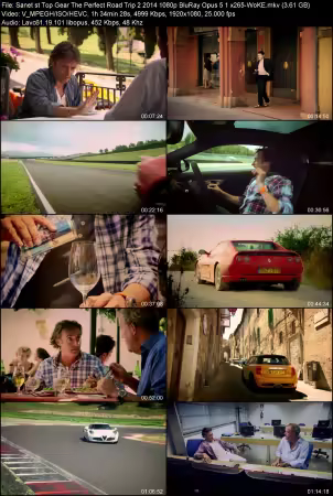 Top Gear The Perfect Road Trip 2 2014 1080p BluRay Opus 5.1 x265-WoKE