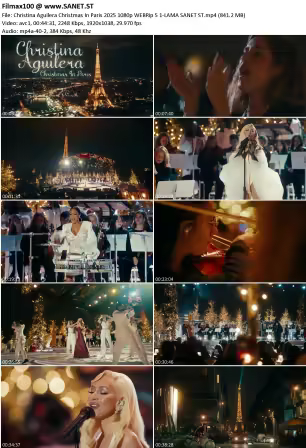 Christina Aguilera Christmas In Paris 2025 1080p WEBRip 5.1-LAMA