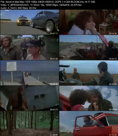 Mad Max 1979 1080p AMZN WEB-DL DDP 5.1 H264-BLOOM