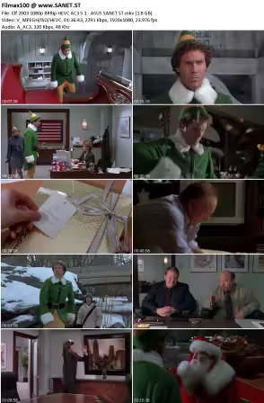 Elf 2003 1080p BRRip HEVC AC3 5.1 - ASUS