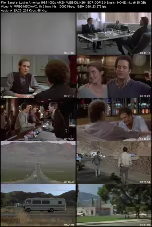 Lost in America 1985 1080p AMZN WEB-DL H264 SDR DDP 2.0 English HONE