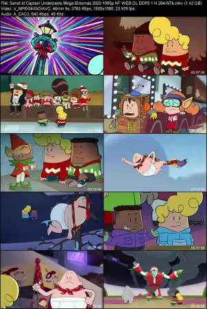 Captain Underpants Mega Blissmas 2020 1080p NF WEB-DL DDP 5.1 H264-NTb