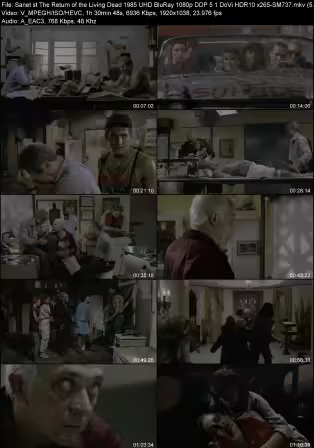 The Return of the Living Dead 1985 UHD BluRay 1080p DDP 5.1 DoVi HDR10 x265-SM737