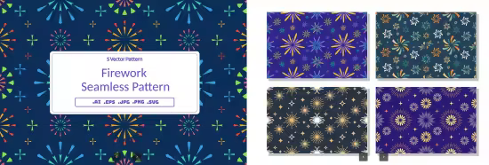 EE - Firework Seamless Pattern JSS4Q9Q