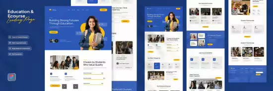 EE - Education &amp; Ecourse Landing Page - Classy VK4DUGJ