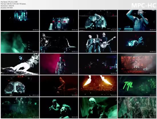 Rammstein - Videography (1996-2017) 17xDVDs
