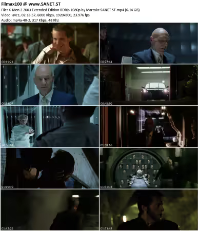 X-Men 2 2003 Extended Edition BDRip 1080p by Martokc