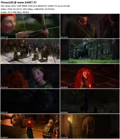 Brave 2012 720P BRRIP XVID AC3-MAJESTiC